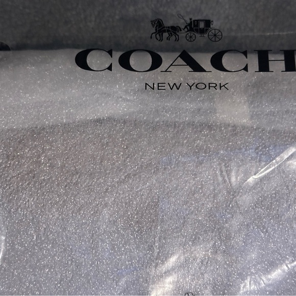 Coach Quilted Pillow Leather Tabby Wristlet w/ Chain Crossbody Bag Brown CP018 - Picture 12 of 12